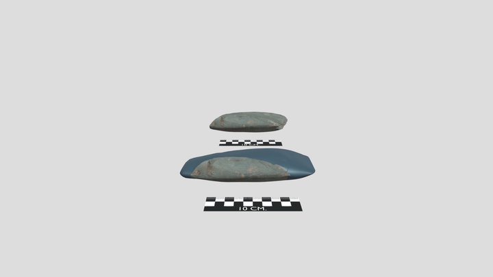 Litico Hacha _ Juan Urrea 1 3D Model