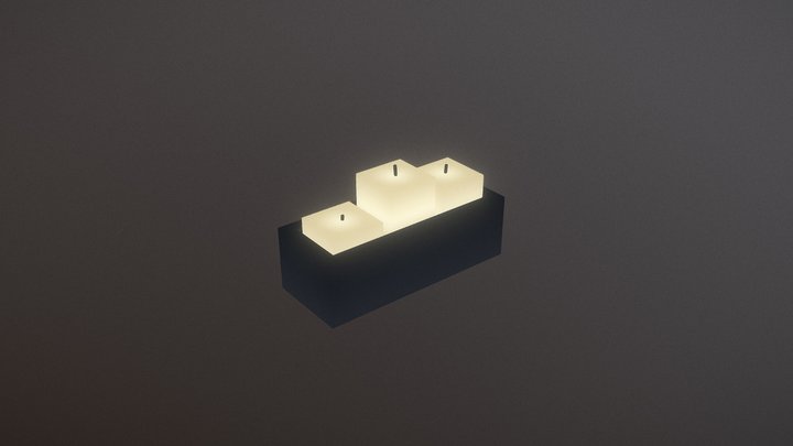 Candle 3D Model
