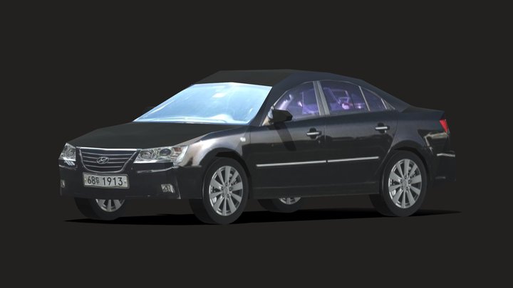 2009 Hyundai Sonata Transform NF 3D Model