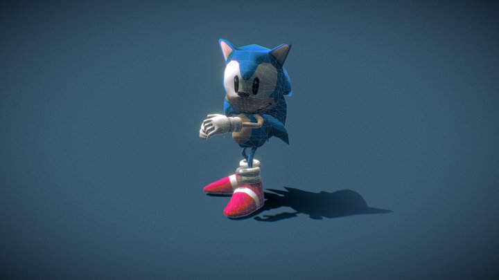 Attack Sonic 3D Model