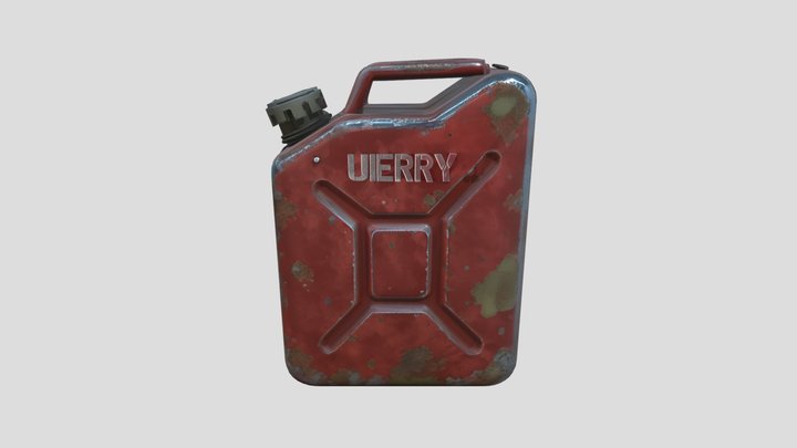 Канистра з бензином – Free 3D Model STL