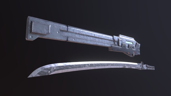HF Blade 3D Model