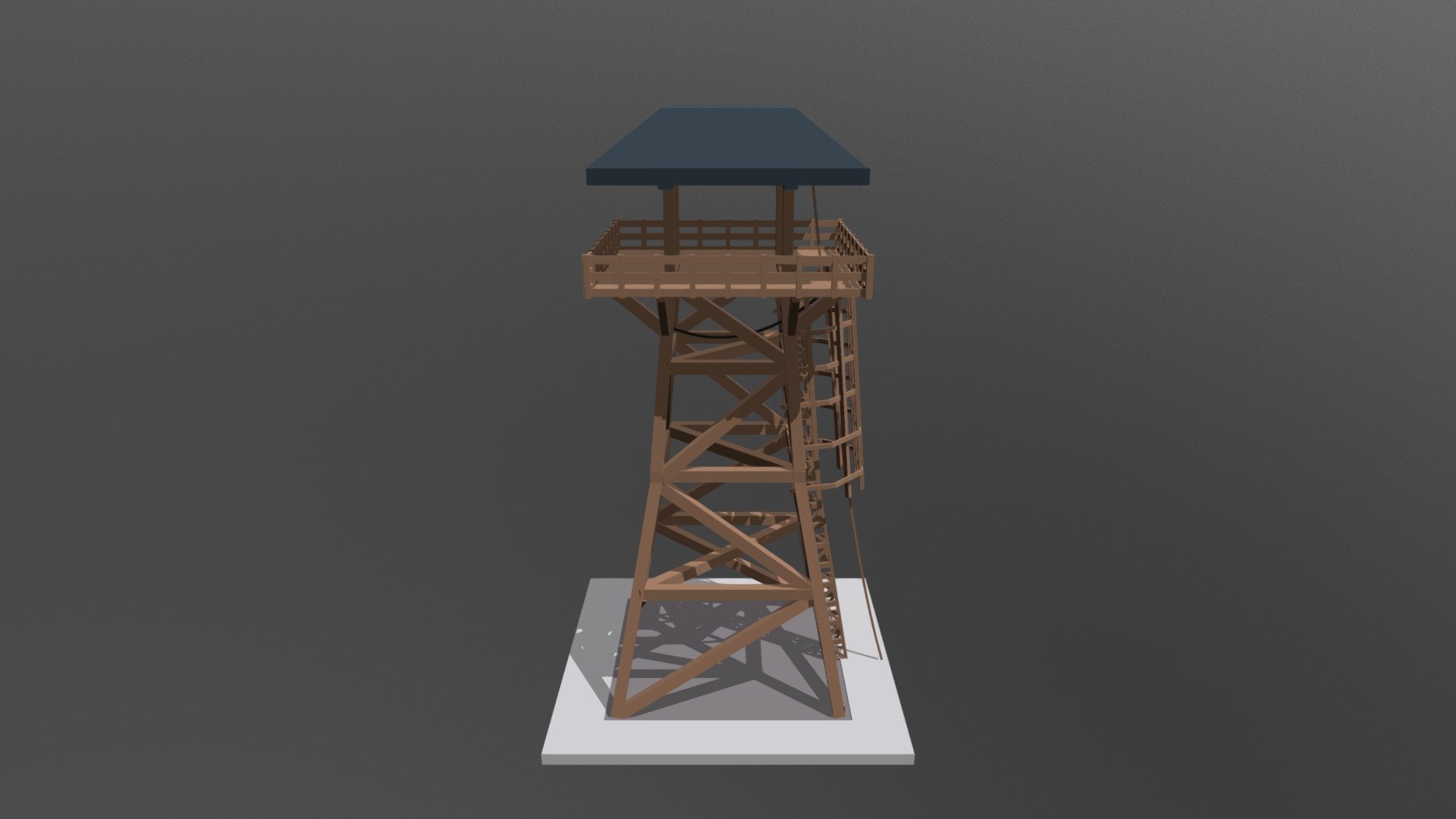 Observation Tower Download Free 3D model by Luke Steel