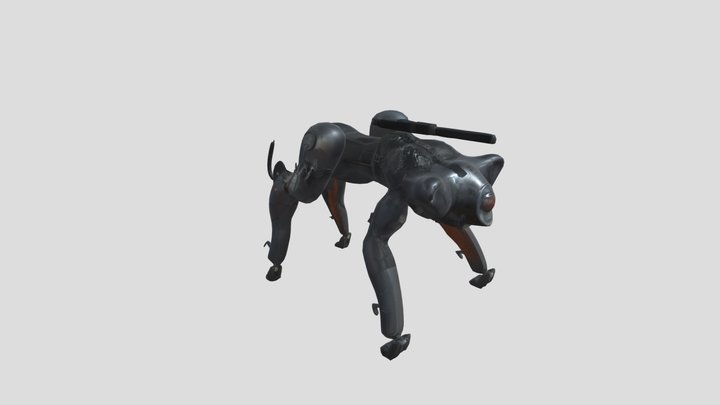 quadrupedal robotic/mechanical panther-like mac