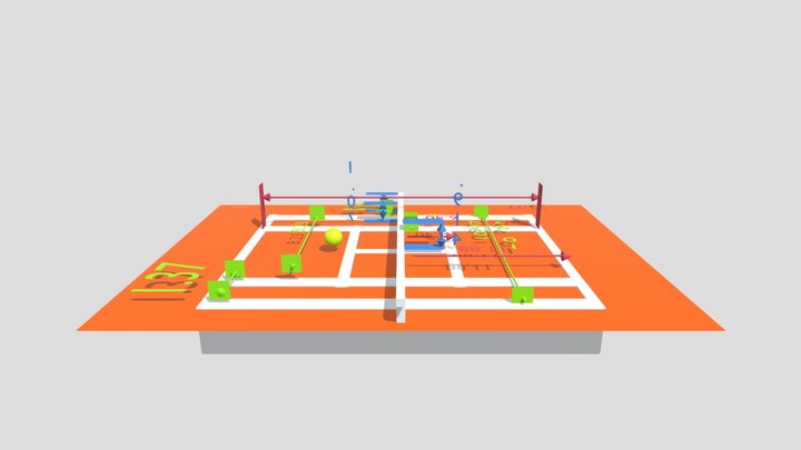 Tennis CAD 3D Model
