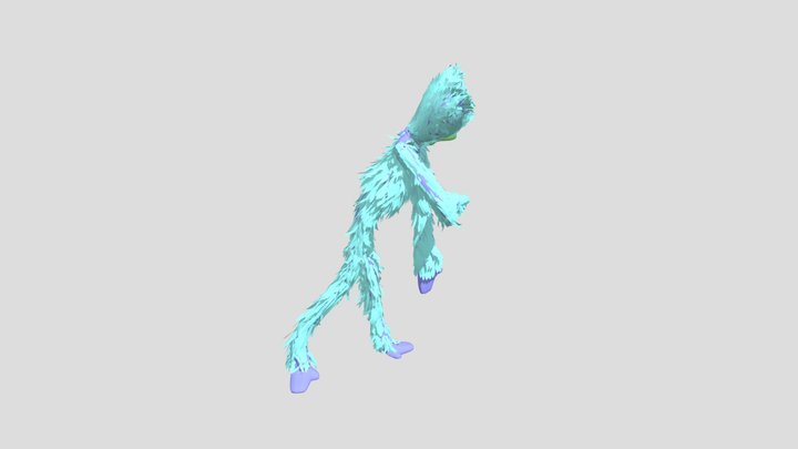 huggy-wuggy-jumpscare-poppy-playtime-ch1 3D Model