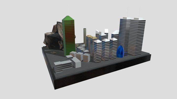 Rockopolis 3D Model