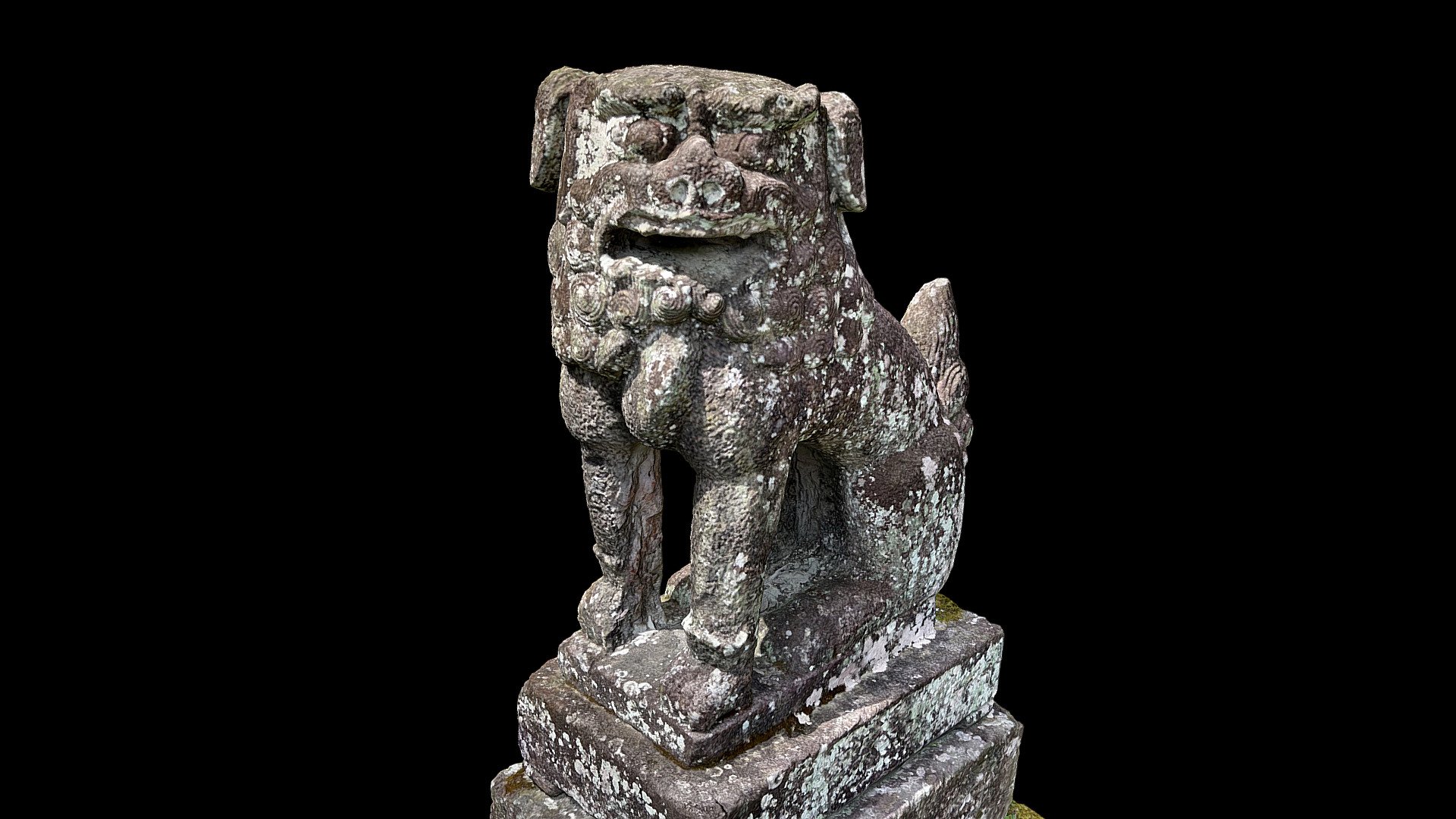 祗園神社（下辺春）の狛犬