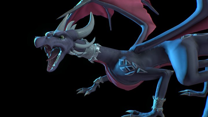 corrupted cynder 1 3D Model