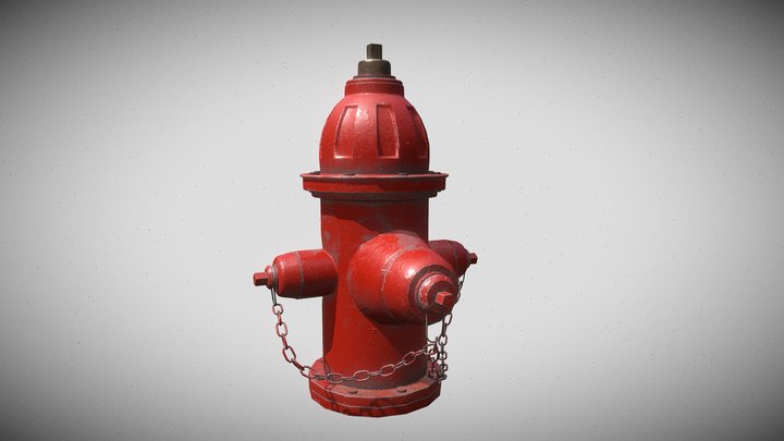 Fire Hydrant 3D Model