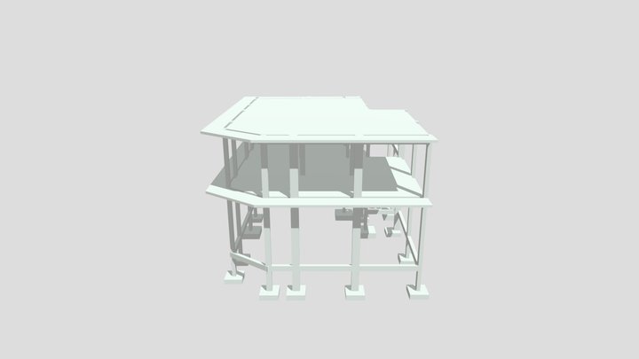 Conjuto Comercial x Habitacional. 3D Model