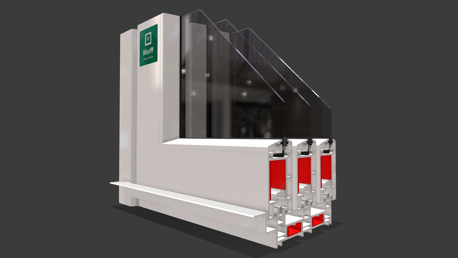 WOLFF PERFIS - LINHA 60 — Sketchfab embed 3D viewer