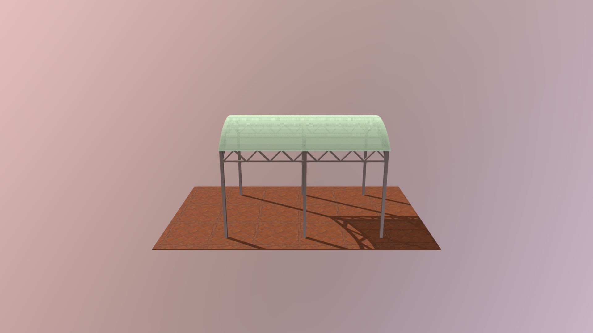 Summer garage for car