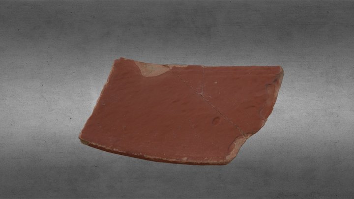 FRAGMENTO DE CERÁMICA SIGILLATA 3D Model