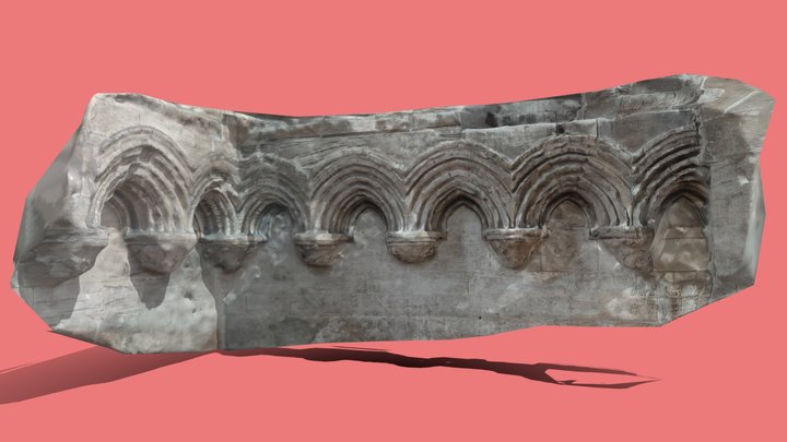 Temple Breuer Sedilia 3D Model