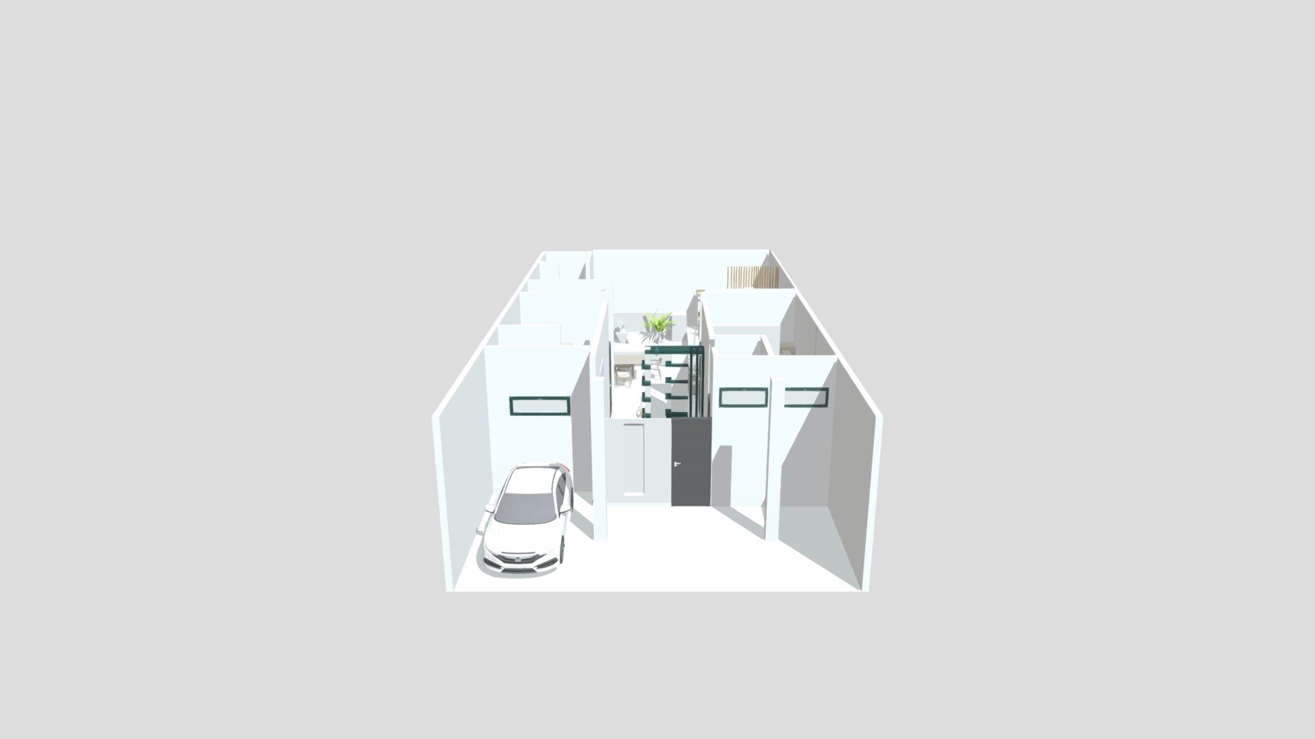 SCADINAVIAN HOUSE INTERIOR'S CONCEPT