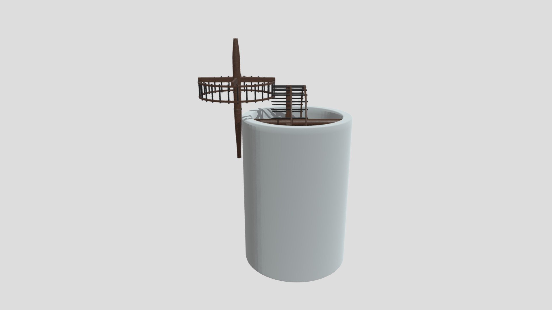 Water wheel - 3D model by TheOakSaint [ab5a013] - Sketchfab