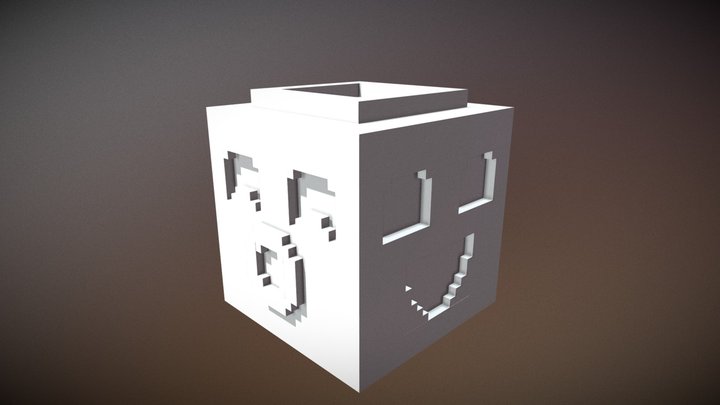 Face Block (Yume Nikki) 3D Model
