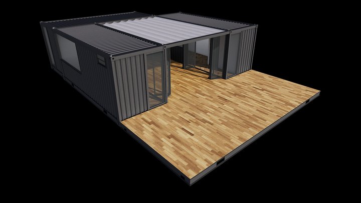 Container 3D Model