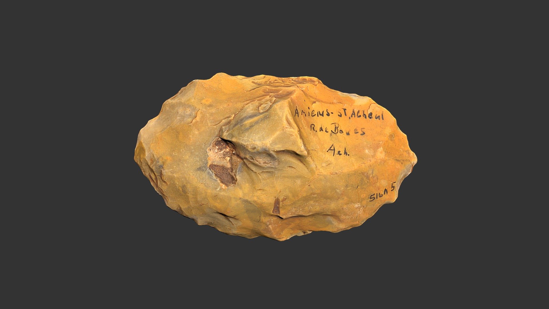 Acheulean Hand Axe (516a5)