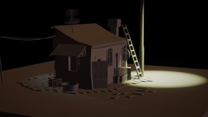 Casa Mexico #3 3D Model
