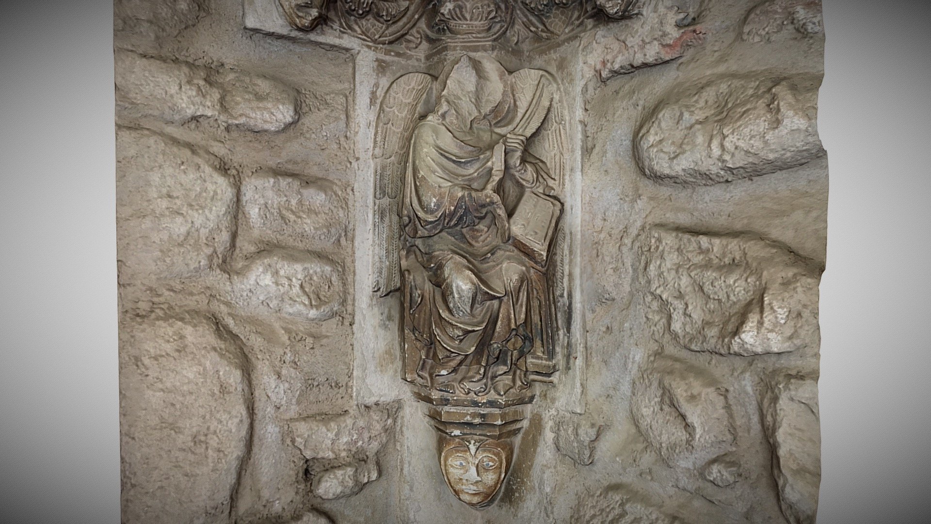 Saint Matthieu, Cloître d'Elne