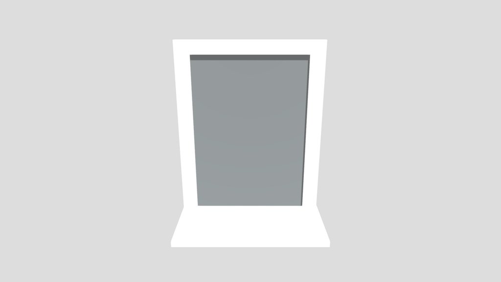 Single Sided Pvc Window White