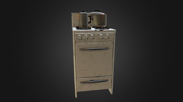 Oven 3D Model