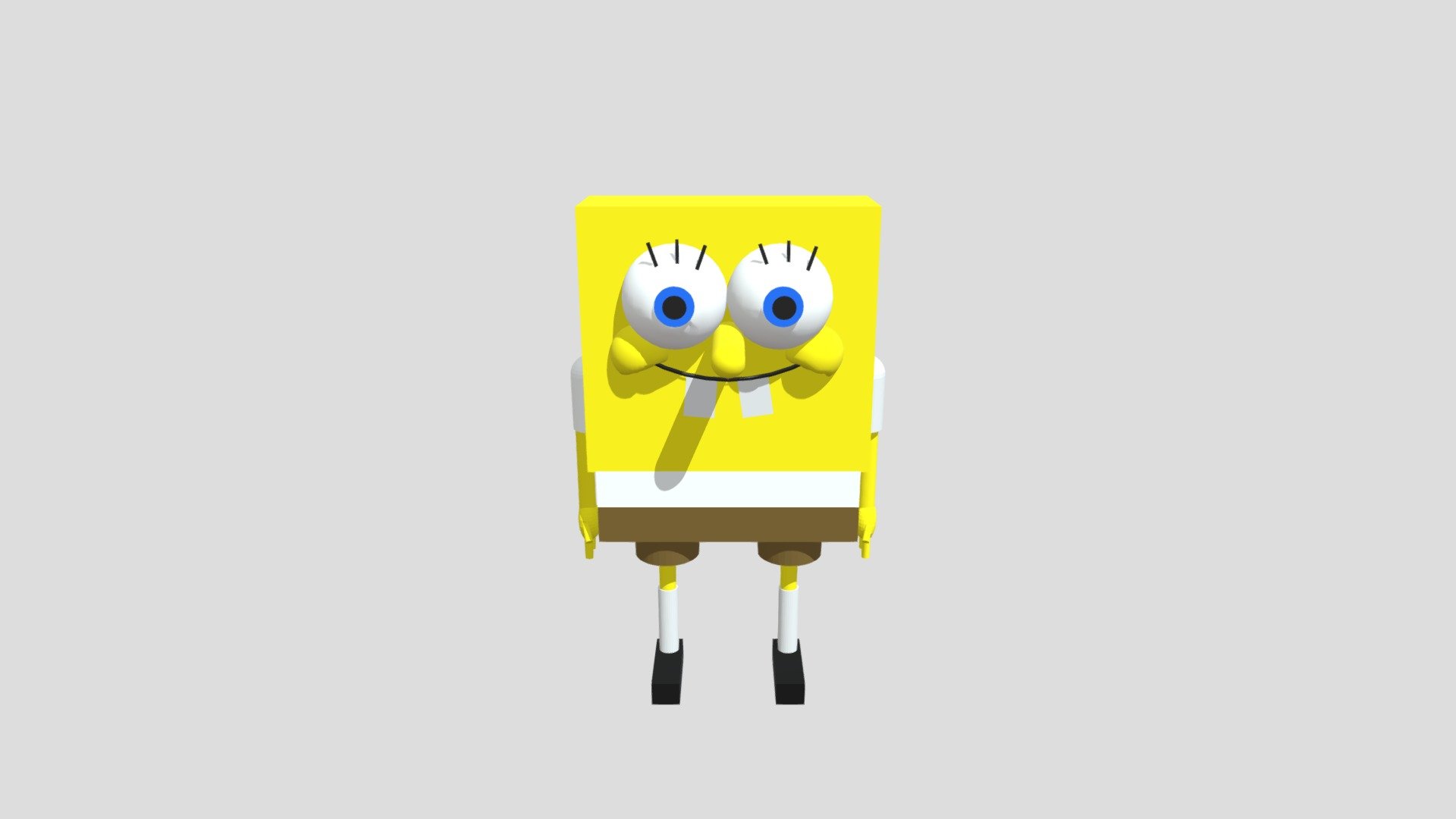 Bob Esponja - Download Free 3D model by emoscoso21 [ab5e4d9] - Sketchfab