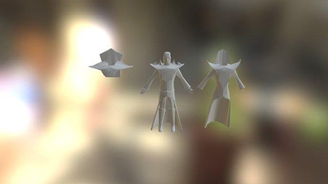Red Wizard 3 3D Model