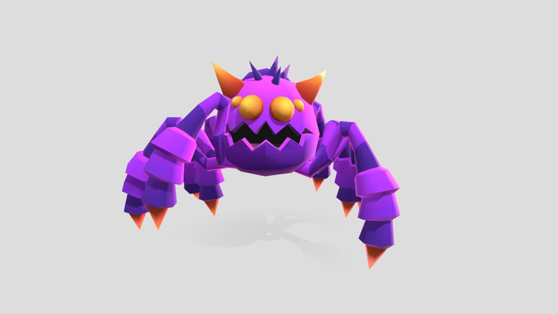 Chicken Gun Purple Spider - Download Free 3D model by babybuttred2 ...