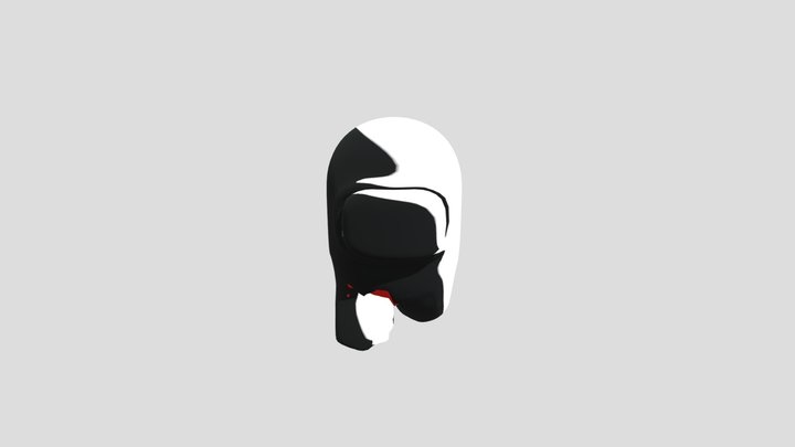 Among us character Animated 3D Model