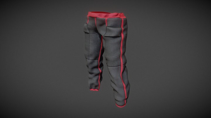 Pants Baked Ver – Kostenloses 3D-Modell STL