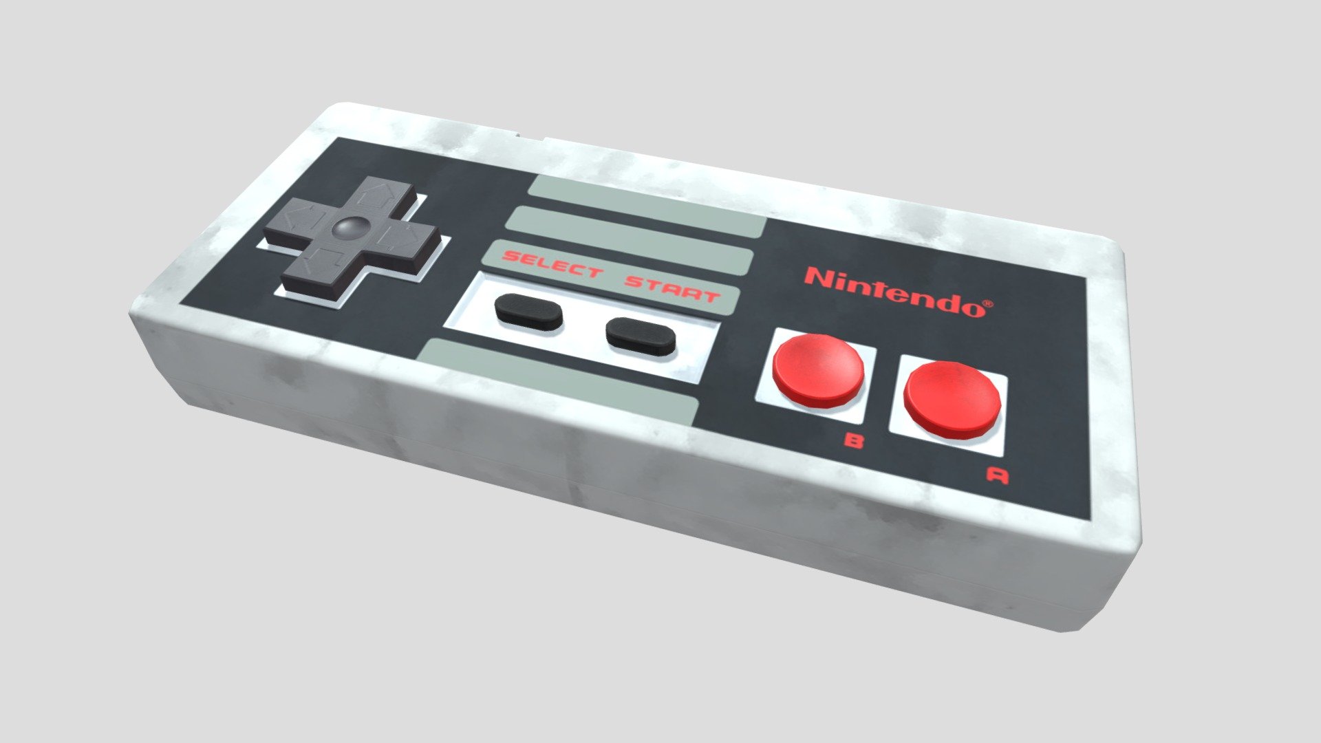 NES Controller Download Free 3D model by notAurelien [ab60dbb