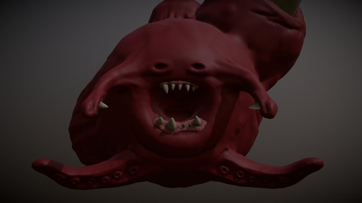 Flesh Horror 3D Model