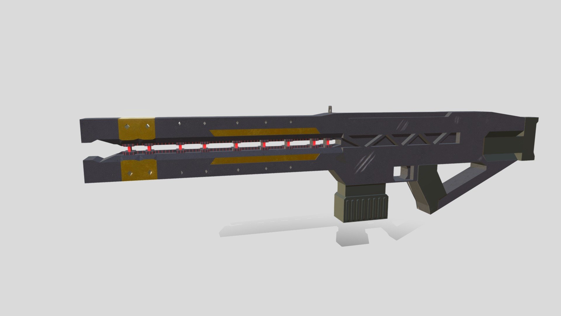 Railgun - Download Free 3D model by rustard [ab63090] - Sketchfab