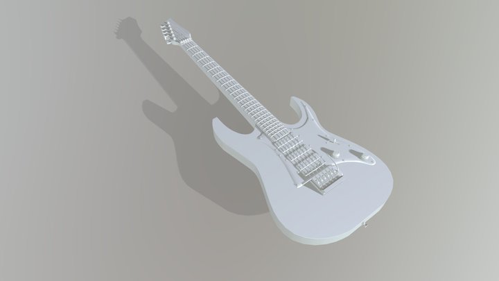 Electric Guiter 3D Model