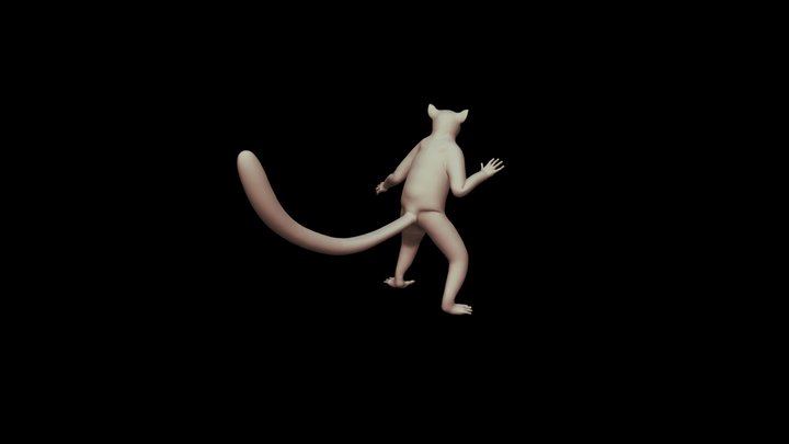 Lemur Stand 3D Model
