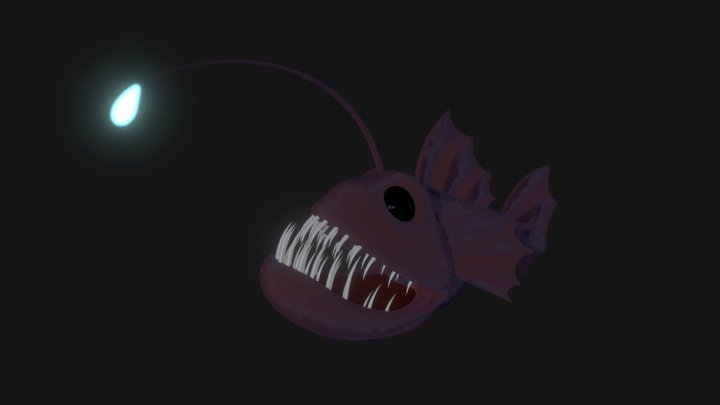 Anglerfish 3D Model