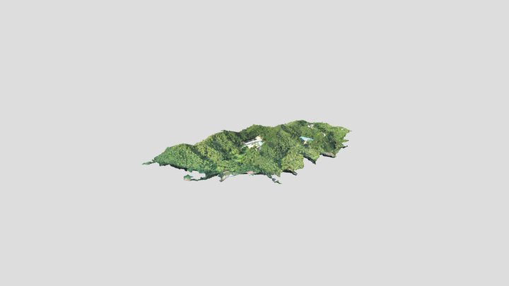 阳春八甲落和田 3D Model