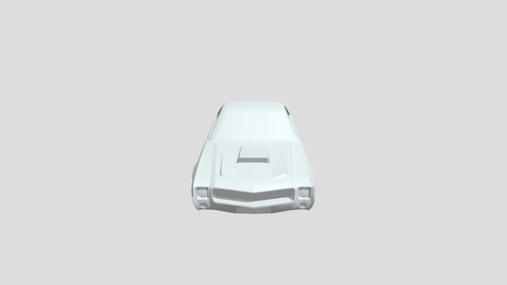 AMC Super Stock AMX 1969 for 3D-printing