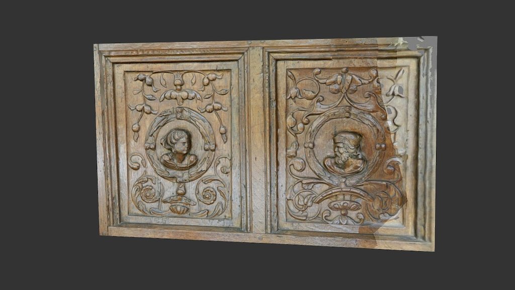 Panels from a Clothes Cupboard - 16th century