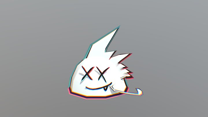 Mascota PunkD'Bono 3D Model