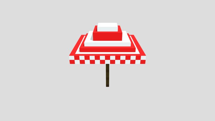 simple unbrella 3D Model