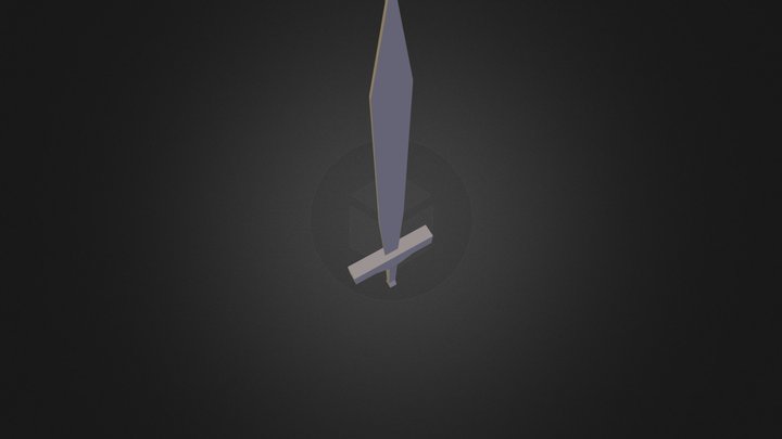 Plain Sword 3D Model