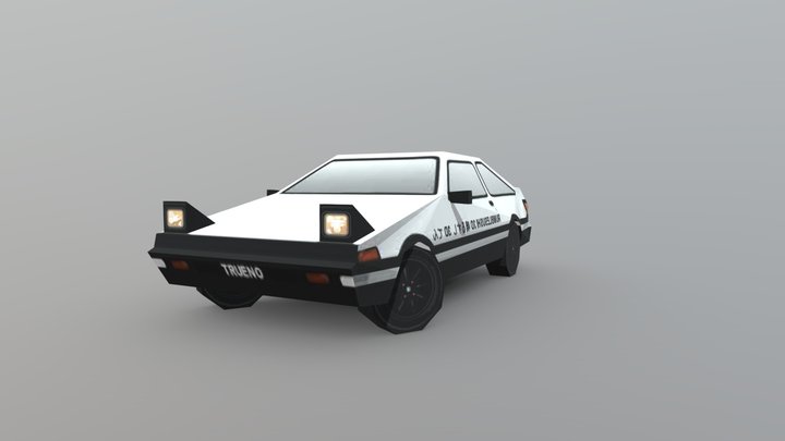 Toyota Sprinter Trueno 2door GT-APEX [FIXED] – Modello 3D gratuito STL