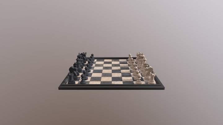 Chessboard 3D Model