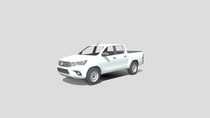 Toyota Hilux SR 2016 – Modello 3D gratuito STL