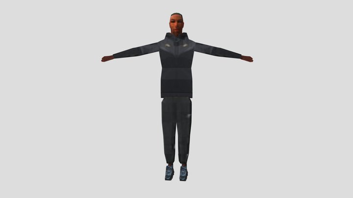 Character_02[PSXstyle] 3D Model