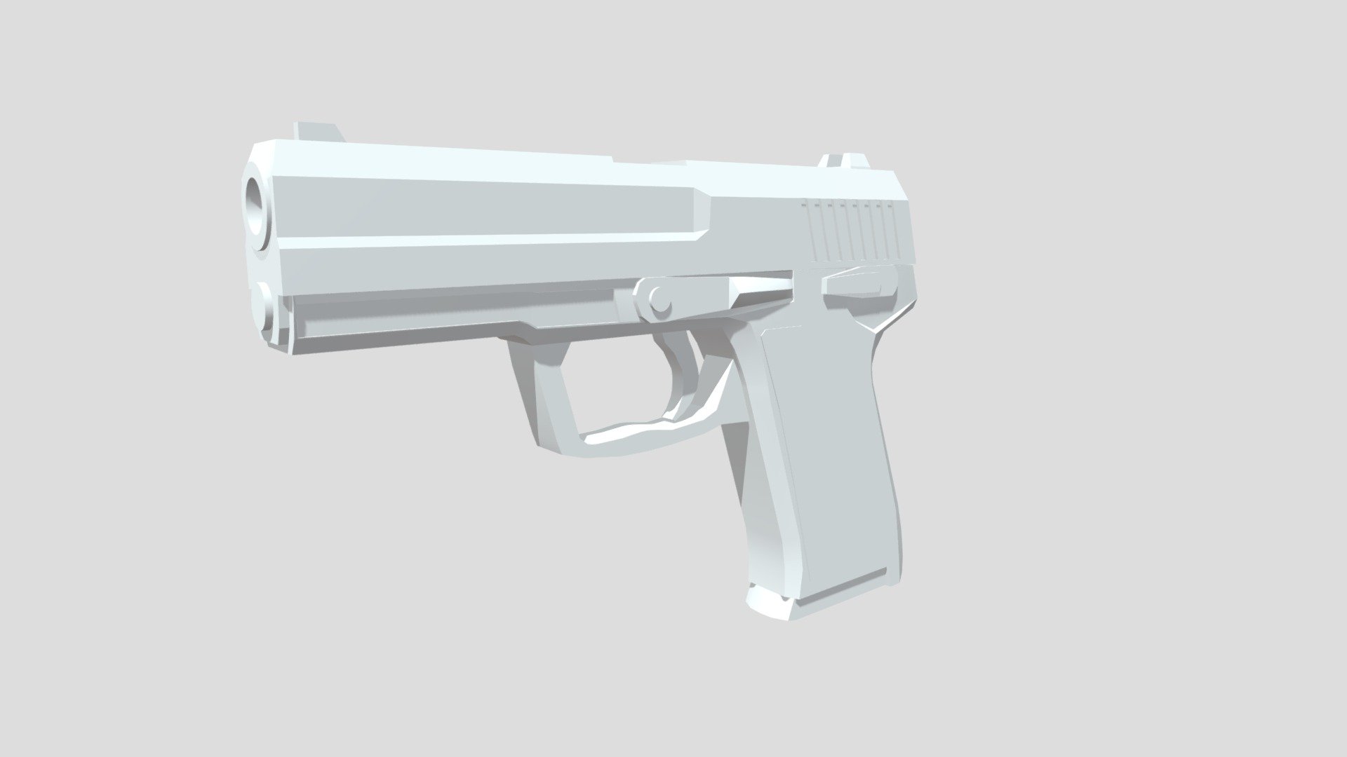 HK USP Low Poly